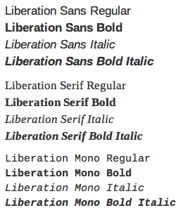 Liberation
sample